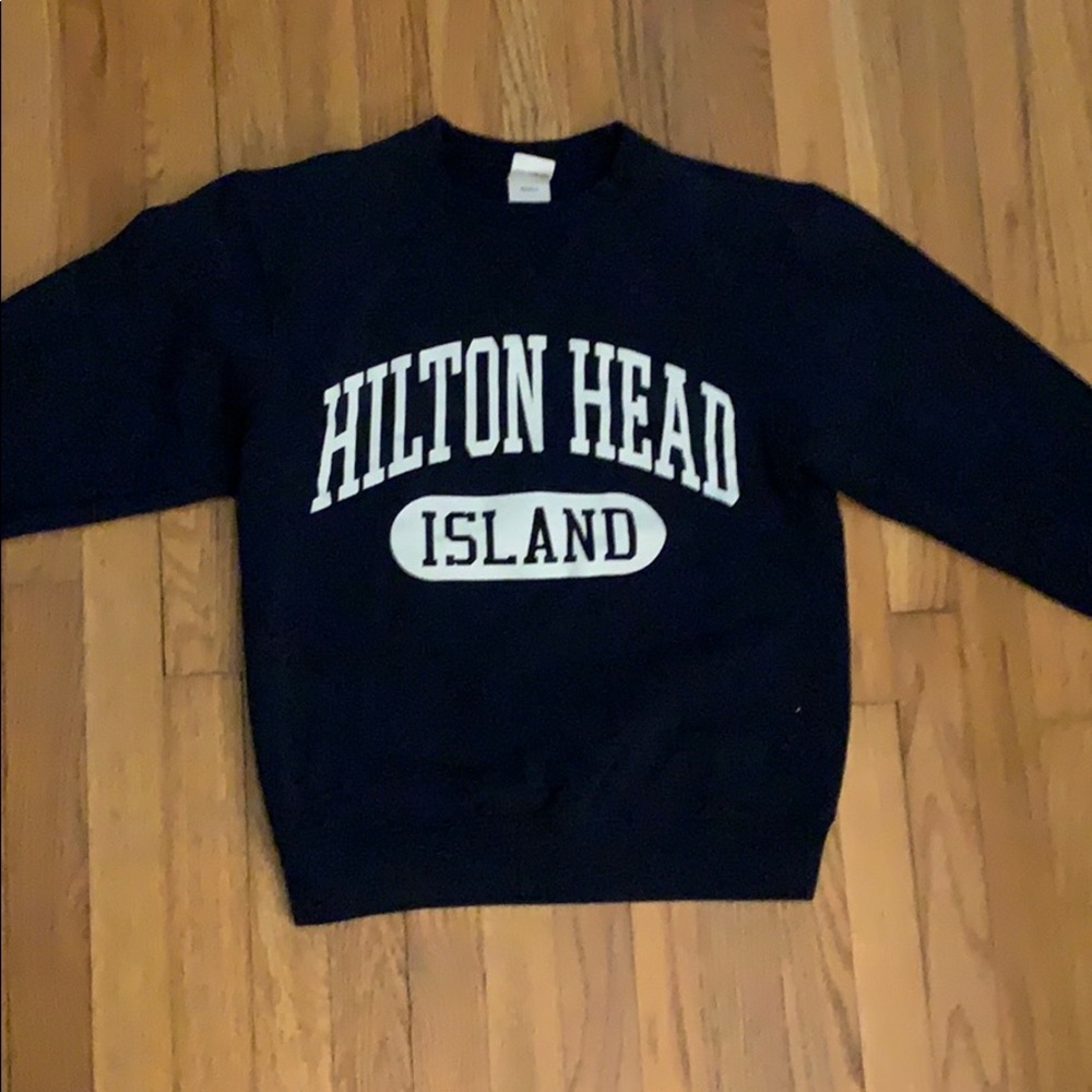 Navy Hilton Head Island Crewneck Sweatshirt